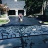 New Driveway with Belgium Block Apron Short Hills NJ